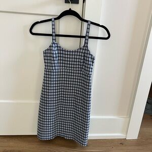 Hollister Black and White Plaid Shirt